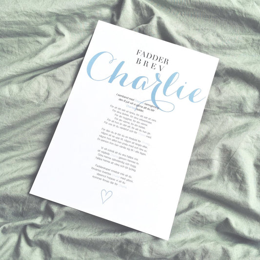 FADDERBREV STANDARD – DIGITAL PRODUKT