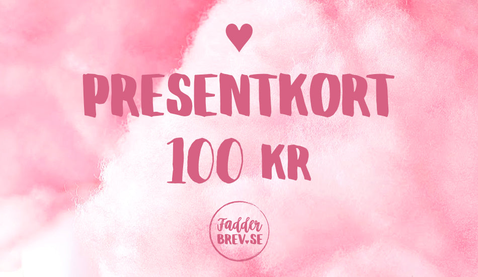 PRESENTKORT 100 kr – DIGITAL PRODUKT