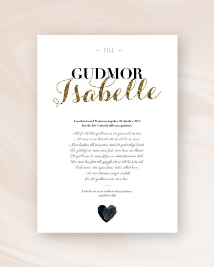 FADDERBREV ELEGANT