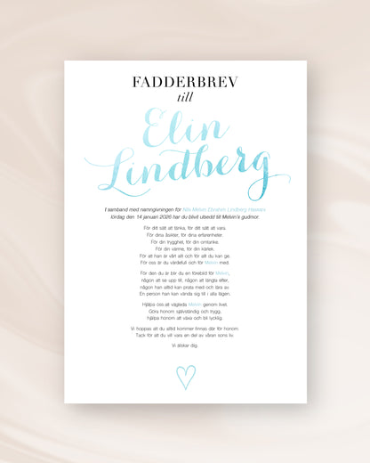 FADDERBREV KLASSISK