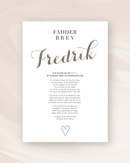 FADDERBREV KLASSISK