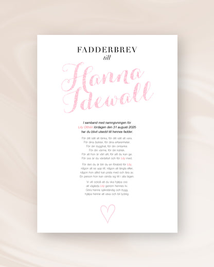 FADDERBREV KLASSISK