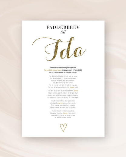 FADDERBREV KLASSISK