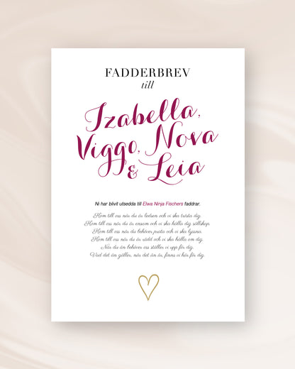 FADDERBREV KLASSISK