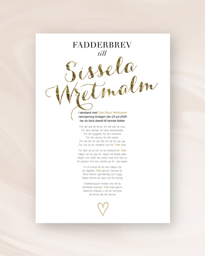 FADDERBREV KLASSISK