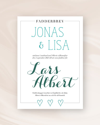 FADDERBREV KONTUR