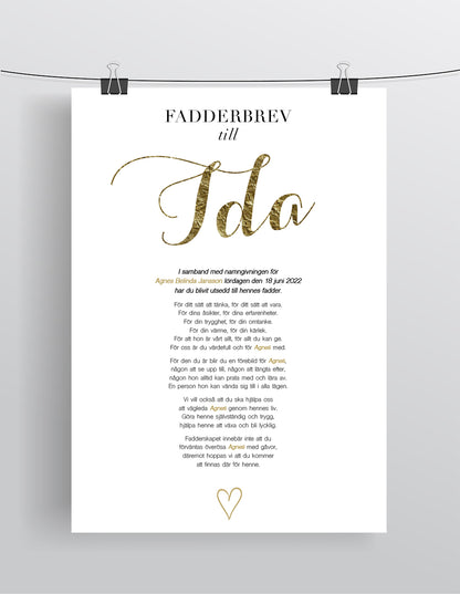 FADDERBREV KLASSISK