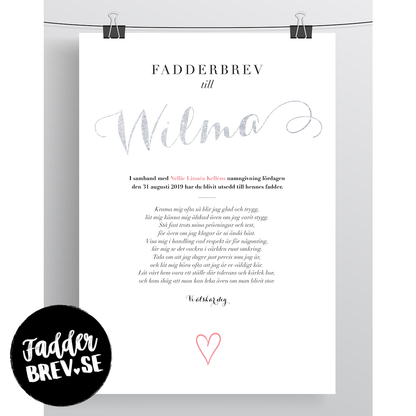 FADDERBREV KLASSISK