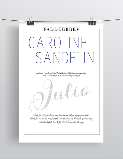 FADDERBREV KONTUR