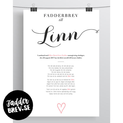 FADDERBREV KLASSISK